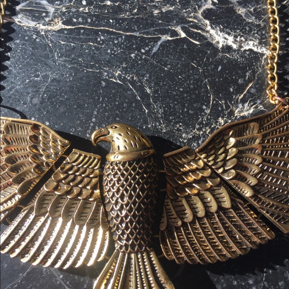 Huge Eagle Pendant Lady GAGaish - Picture 9 of 10